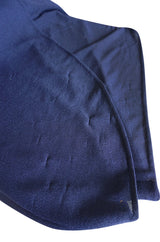 Museum Held 1975 Hubert de Givenchy Haute Couture One Shoulder Silk Dress w Matching Cape