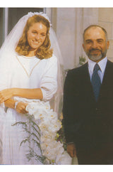 Spring 1978 Unlabeled Christian Dior Haute Couture Silk Dress w Floral Belt