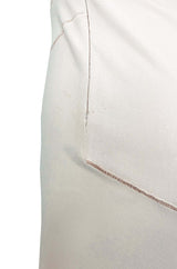 Documented Fall 2001 Azzedine Alaia Couture Runway Dress in Ivory