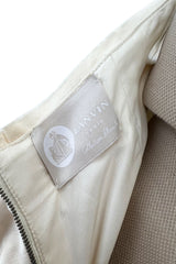 Beautiful 2013 Lanvin Blanche by Alber Elbaz Strapless Ruffled Ivory Silk Wedding Gown