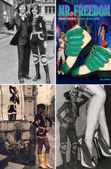 Rare 1971 Mr Freedom by Diana Crawshaw Velvet 'Baseball' Suit