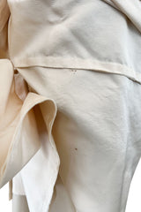 Beautiful 2013 Lanvin Blanche by Alber Elbaz Strapless Ruffled Ivory Silk Wedding Gown