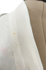 Prettiest 1970s Blue Floral Print Kimono Reversible to an Ivory & Coral Print