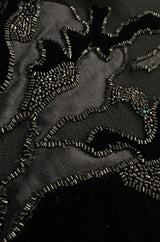 Documented Fall 1994 Valentino Haute Couture Hand Beaded & Pleated Top, Skirt & Jacket Suit Set