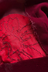 Exceptional Mid-1980s Paco Rabanne Haute Couture Velvet Beaded Caftan Dress