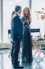 Resort 2019 Givenchy by Clare Waight Keller Metallic Pleated Lame Dress