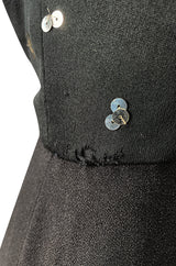 Spring 1974 Chloe by Karl Lagerfeld Sequin Dress Set as Seen on Sylvie Vartan