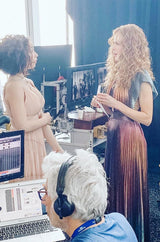 Resort 2019 Givenchy by Clare Waight Keller Metallic Pleated Lame Dress