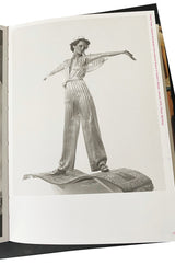 Important 1976 Halston Couture Ivory Ribbon Silk Chiffon Ivory Jumpsuit w Original Sash