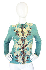 Rare 1940s Catalina Pom Pom Sweater