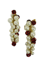 1950s Pearl Drops Earrings