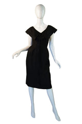 1950s Silk Button Suzy Perette Wiggle