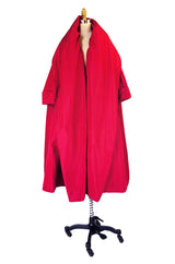 1954 Christian Dior Couture Silk Coat