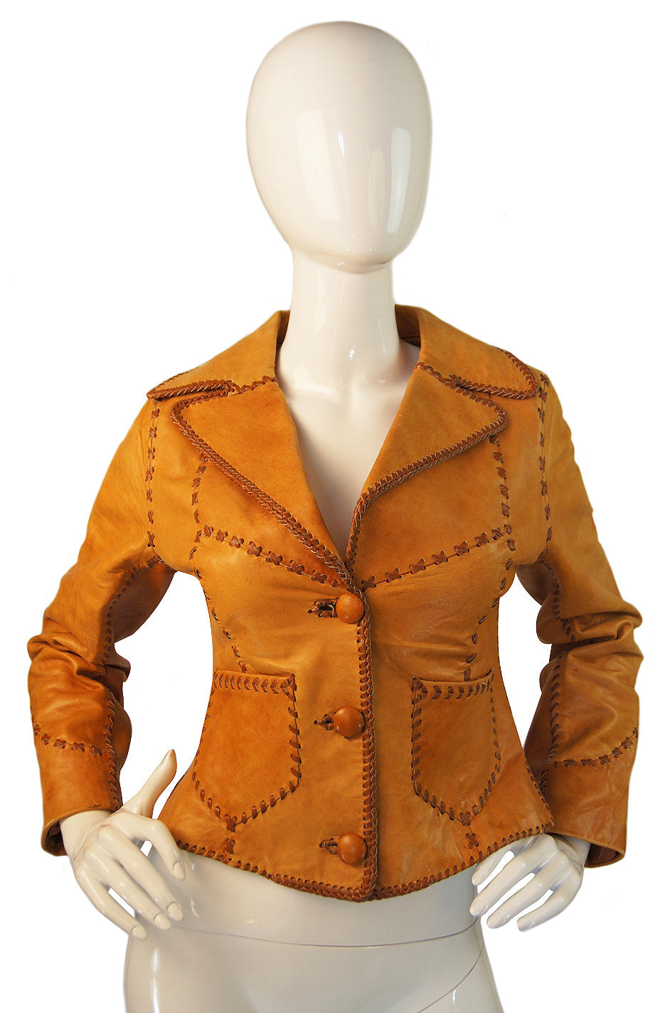 1960s Buckskin Novarese Leather Jacket – Shrimpton Couture