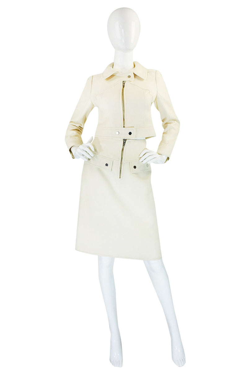 1960s Courreges Numbered Haute Couture Suit