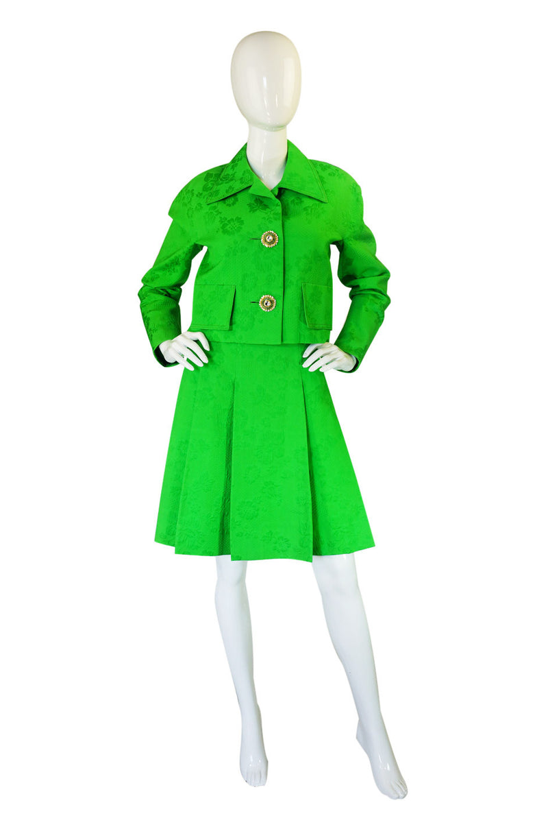 1960s Galanos Jewelled Dress & Jacket