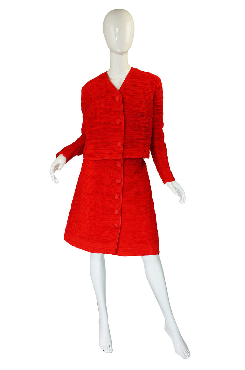 1960s Pleated Linen Sybil Connolly Suit