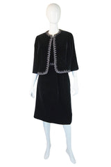 1950s Velvet Peggy Hunt Set