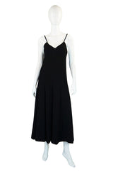 1970s Amazing Black Nina Ricci Dress