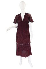 1970s Janice Wainwright Glitter Dress
