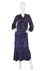 1970s Hanae Mori Jersey Dress