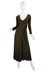 1970s Rare Scott Barrie Jersey Dress