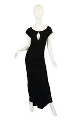 1970s Stephen Burrows Key Hole Dress