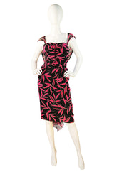 1970s Rare Valentino Silk Goddess Dress