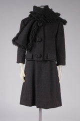c.1958 Green Museum Held Balenciaga Haute Couture Suit