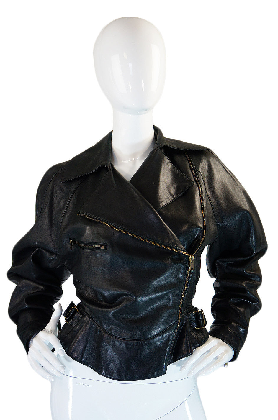 F/W 1990s Alaia Biker Jacket Size 38 – Shrimpton Couture F/W 1990s Alaia Biker Jacket Size 38 – Shrimpton Couture