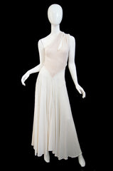 1980s Azzedine Alaia Couture Maxi Dress