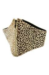 1980s Ozbek Leopard Pony Corset Belt
