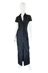 1990s Rare Rifat Ozbek Black Sheath