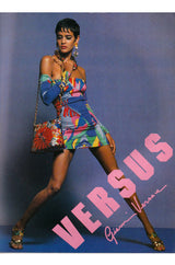 1990s Versace Versus Body Suit & Mini Skirt