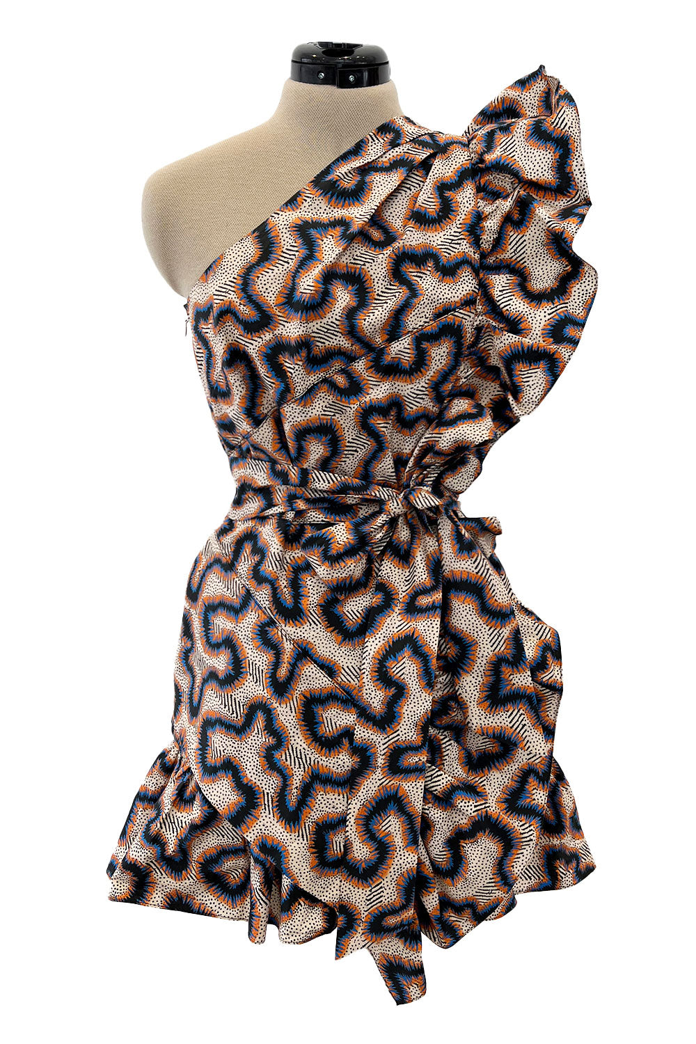 isabel marant one shoulder dress Isabel Marant Floral One Shoulder Dress