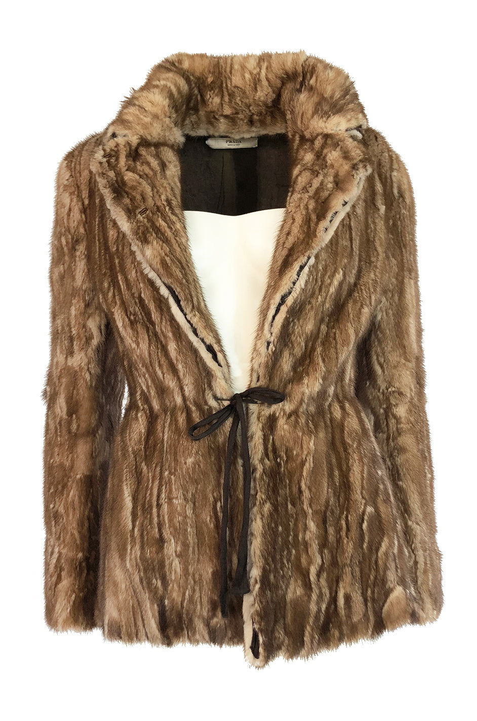 F/W 2002 Prada Runway Look 32 Documented Mink Fur Jacket – Shrimpton Couture