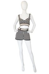Spring 1991 Museum Held Alaia 'Tati" Short & Bra Top