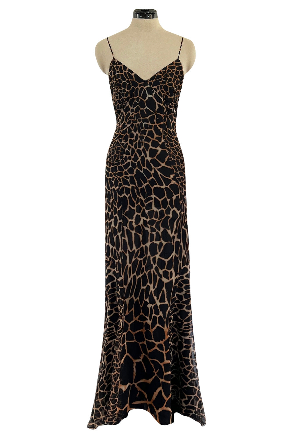 Recent Roberto Cavalli Bias Cut Leopard Print Chiffon Full Length Halt – Shrimpton Couture Recent Roberto Cavalli Bias Cut Leopard Print Chiffon Full Length Halt – Shrimpton Couture