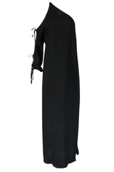 S/S 2016 Rosetta Getty Open Sleeve One Shoulder Caftan Dress