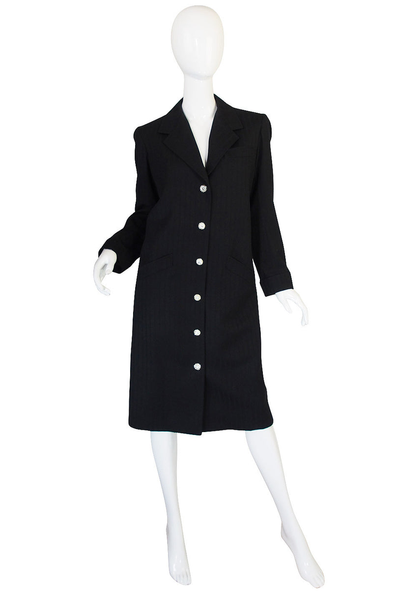 1980s Yves Saint Laurent Tailored Coat or Dress