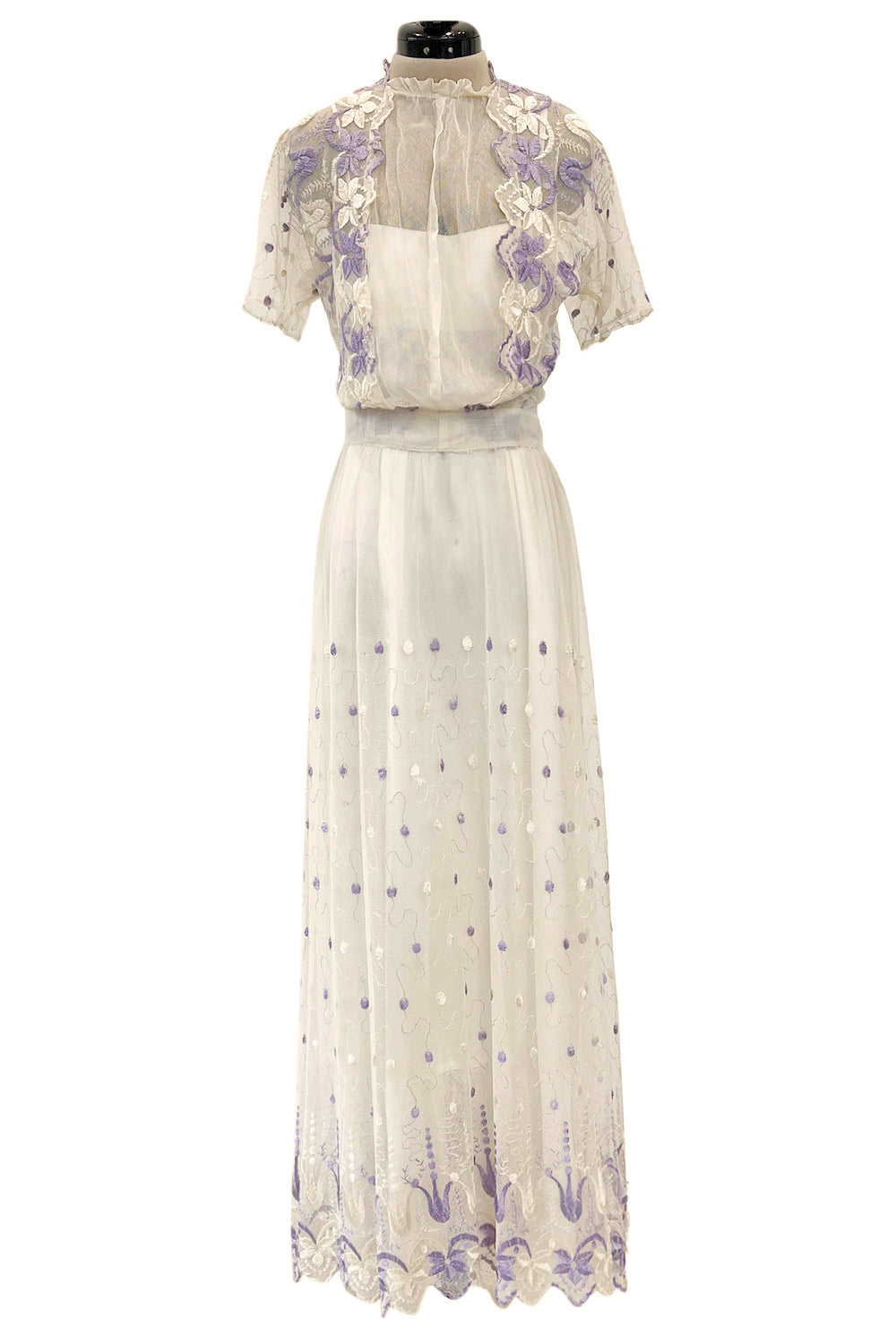 sachin and babi light blue dress Daisy Street puff sleeve embroidered maxi dress in beige floral