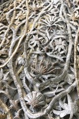 1960s Unlabeled Couture Heavy Metallic Gold & Silver Thread Caftan