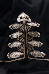 Spring 1994 Christian Dior by Gianfranco Ferre Jacket w Metal Accents