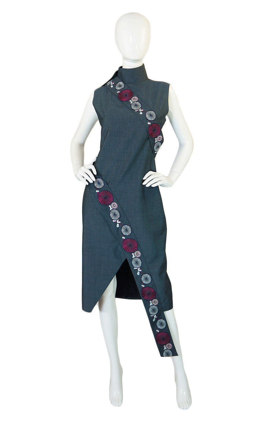 ワンピース MCQUEEN DRESS IN A SARTORIAL TUBINO arcadeshops.com-2533888_1024x.
