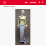 Spring 1999 Oscar de la Renta Strapless Silk Taffeta Dress w Elaborate Back Skirt