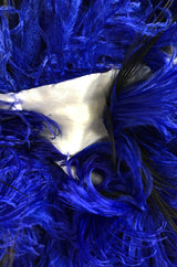 F/W 2004 Jean Louis Scherrer Haute Couture Runway Dress & Feather Cape