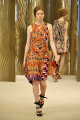 Resort 2010 Collection Printed Prada Fitted Shift Dress