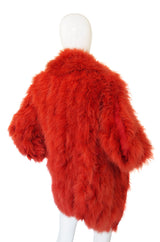 1970s Miss Dior Rare Feather Coat