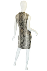 Resort 2011 Snakeskin Print Lanvin Silk Shift Dress