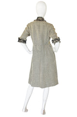 1970s Geoffrey Beene Chic Boucle Dress